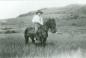 Unidentified man on horse