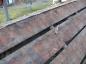 Detail of pine shakes below sawn roof boards