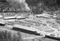 Lumber is still transported by rail from the new Pope and Talbot sawmill