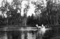 Crossing the Kettle River at Bubar Ford; bridges were few and far between