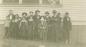 Teacher W.C. Mitchell and students of Boundary Falls School