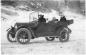 The Bush family in their Overland car