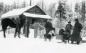 Ted Gane and Harry Martin at the Hosier Ranch