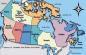 Map of Canada. Courtesy of The Canadian Real Estate Association.