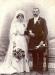 Wedding photograph of Ladislaus (1872-1952) and Emilie (1874-1970) Hoffmann.