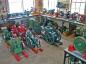 A portion of Hans' engine collection in the Hoffmann and Son shop site.