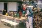 Hans Hoffmann with his stirling engines and other objects at the old Museum on Davison Road