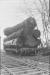 6 logs on a railcar