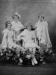 Queen Isabel Mercier. Attendants Beverly Symmes and Elaine Parish. Record bearer Jean Baird.