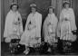 Queen Doreen Olson. Attendants Betty Lumbey and Sharon Durham. Record bearer Marilyn Calder.