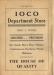 Ioco Department Store Ad shown in Ioco Exhibition Association's Second Annual Fair Prize List