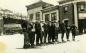 Skiers at the starting line of the cross country race, Mackenzie Avenue