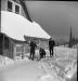 Skiers at Heather Lodge