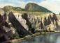 The silt bluffs along Okanagan Lake