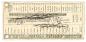 GTP ticket discovered among the possessions of Wilfred A. Jowett.