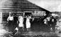 Group in front of the Swift Creek roadhouse