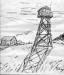 Lookout Tower drawing by Ann McKirdy
