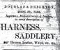 Douglas and Deighton Saddlery Store Newspaper Advertisement