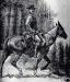 John Kirkup, 'Big Jack the Mountain Sheriff.'  Sketch by western artist Frederic Remington.