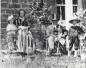 Teskey Family Playing Croquet (L-R: Ethel, Jane, Robert, Albert)
