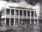 Teskey family playing croquet in front of Robert Teskey House, c.1880