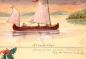 "Rice Lake, may you sail through life in smooth waters" Christmas card from G.S. Hayward