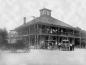 Tourists arriving at Brenner House