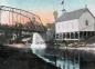 Brenner Hall and Bridge postcard