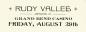 Rudy Vallee ticket