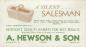 Advertising Blotter for A. Hewson and Son Basket Factory