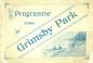 Cover for 1896 Grimsby Park Programme