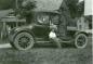 MacKellar children with 'Napoleon', the family car.