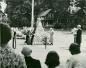 Unveiling of cairn commemorating 1859 camp meeting.