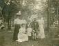 Group at Grimsby Park picnic area in 1890's.