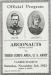 Game Program for the Argonauts vs. Third Corps Area, U.S. Army.