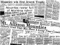 Newspaper headlines about Mount Allison.