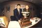 The head coaches with the Vanier Cup.