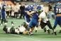 Game action from the 1996 Vanier Cup.