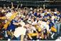 UBC celebrating with the Vanier Cup.