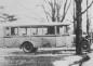 Early bus of Langdon Coach lines in King City that carried 20 students