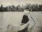 Kate Young expertly guides her canoe along the Mississippi River in Almonte.