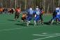 Mat Metcalfe attempts a field goal at the National Capital Bowl semi final game in Nepean.