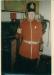 Wilf in an officer's uniform at Penetanguishene Naval and Military Establishments