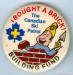 This is a fundraising button for the CSPS building fund circa 1950's.
