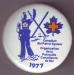 This button was sold for fundraising in 1977 for the CSPS. It was owned by Dr. Douglas Firth.