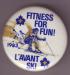 This is a fundraising button for the CSPS from 1983.  The traditional price of this buttons is $1.00