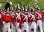 Forward March!  A British regiment advances into battle.