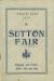Sutton Fair Prize List.