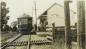 A Radial car stops at the Keswick station.