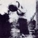 Winnowing wheat with a domestic sieve